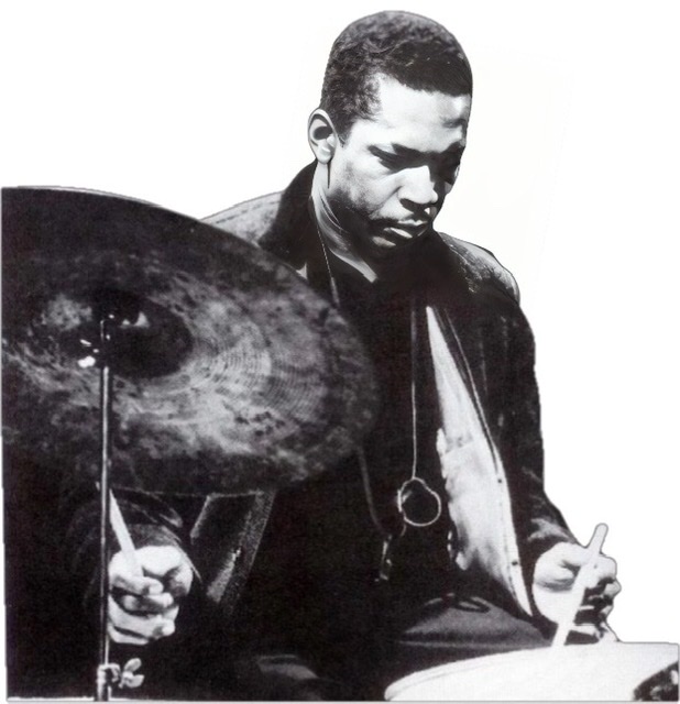 John Coltrane playing the drums.