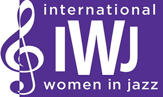The logo for the organization International Women in Jazz.
