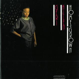 Geri Allen's "Homegrown" (1985) album cover