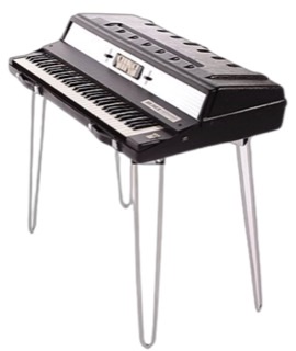 A color photographic cutout of an RMI (Rocky Mount Instruments electric piano.