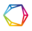 RainbowColoredHexagonTransparent32.png